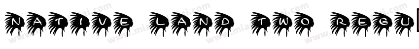 Native Land Two Regu字体转换